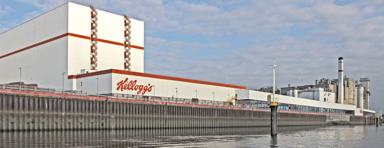 Die historische Firma Kellogg am Weserbahnhof - Quelle: WFB / Eberhard Altstädt