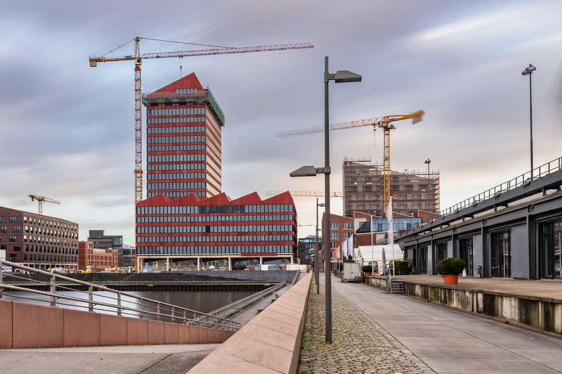 The Zech Building at the Head of the Europahafen