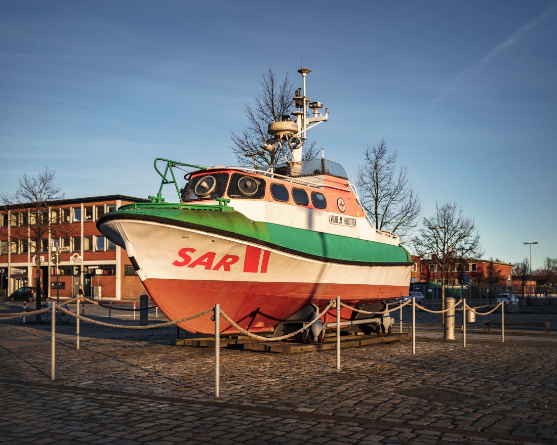 Das Seenotrettungsboot Wilhelm Hübotter