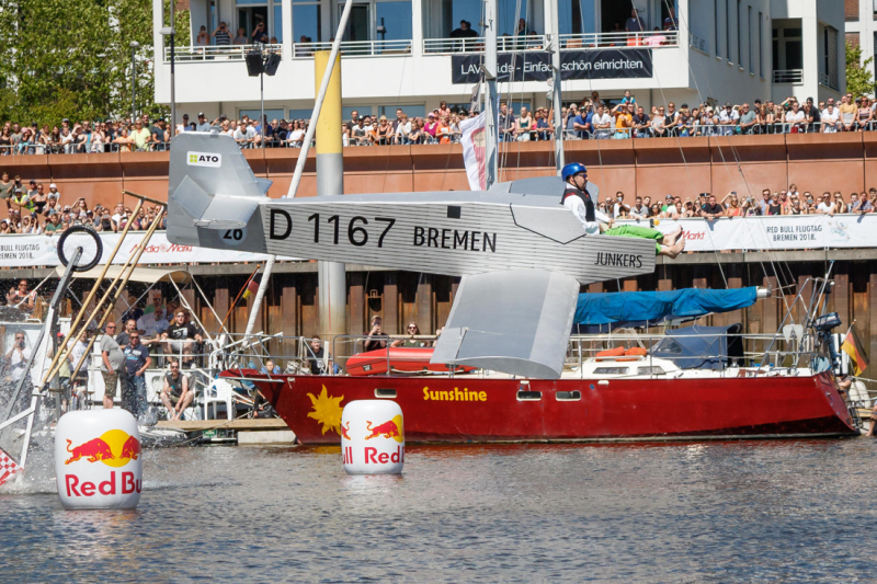 Red Bull Flugtag in der Überseestadt 2018 Red Bull Flugtag in der Überseestadt 2018