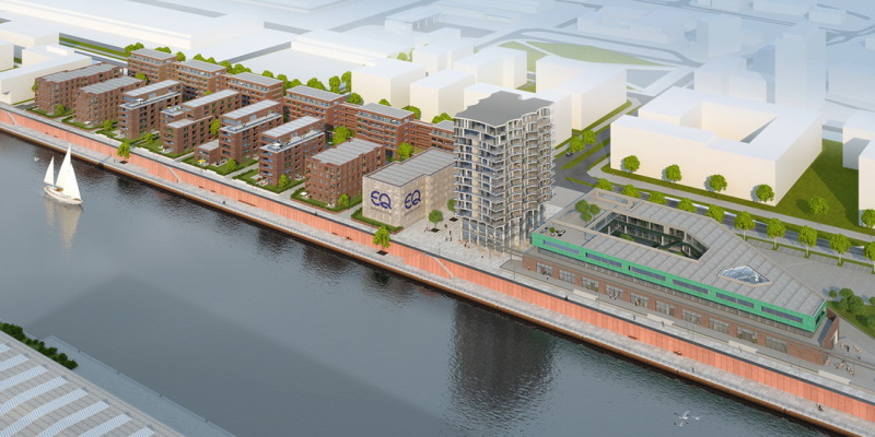 Visualisierung vom EuropaQuartier Visualisierung vom EuropaQuartier