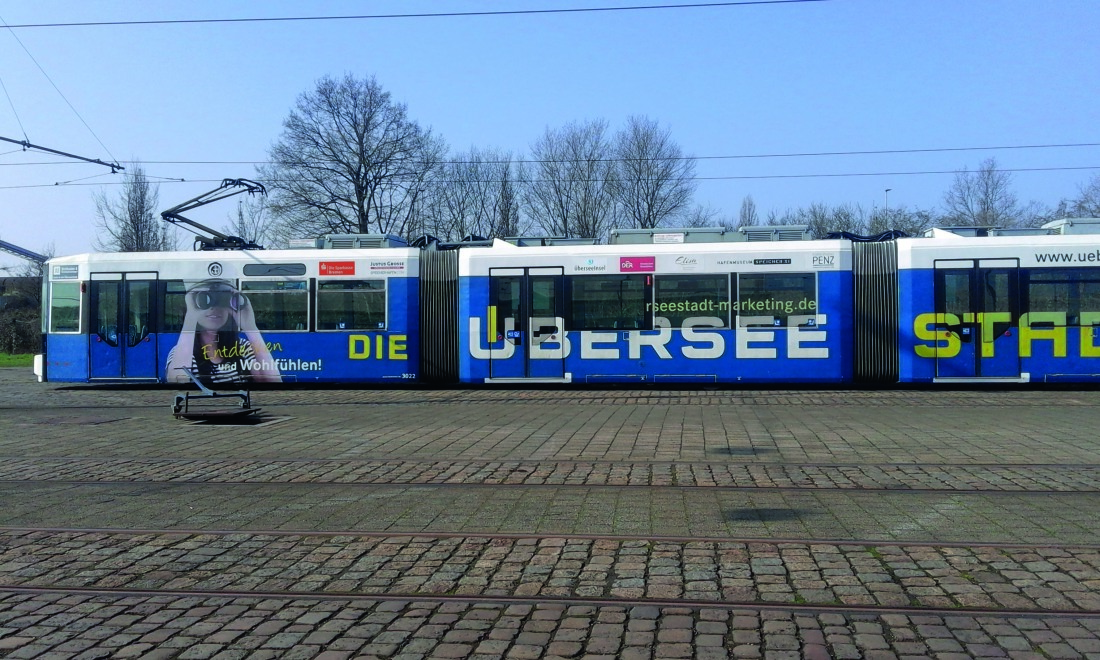 Die Überseestadt-Straßenbahn