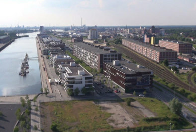 Parkhaus am Europahafen 