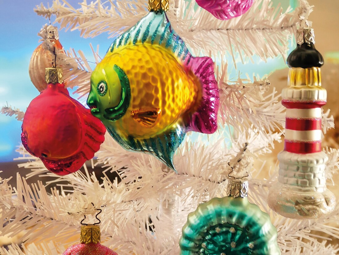 Fisch als Weihnachtsbaumschmuck 