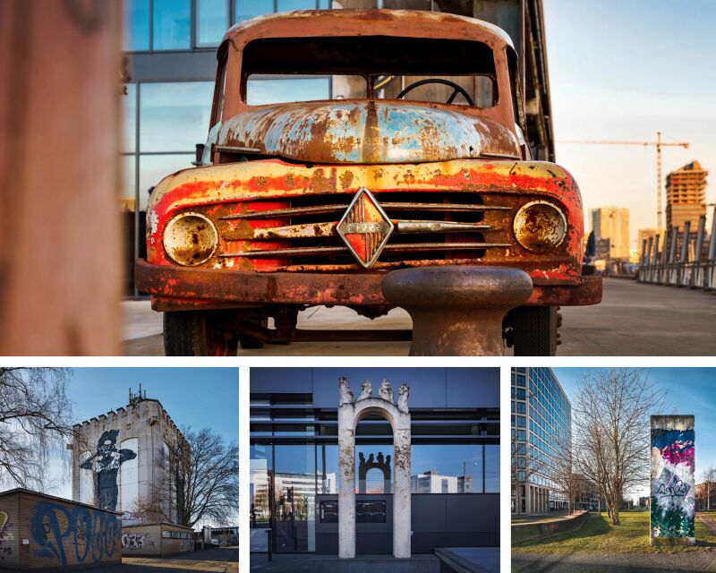 Urbane Kunstwerke in der Überseestadt (Graffiti, Skulpturen und Oldtimer) Urbane Kunstwerke in der Überseestadt (Graffiti, Skulpturen und Oldtimer)