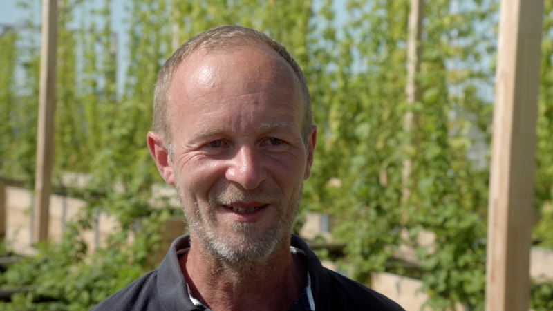 Michael Scheer von der Gemüsewerft in der Bremer Überseestadt Michael Scheer von der Gemüsewerft in der Bremer Überseestadt