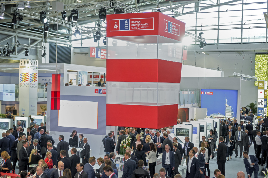 Gemeinschaftsstand des Landes Bremen auf der Expo Real 2018