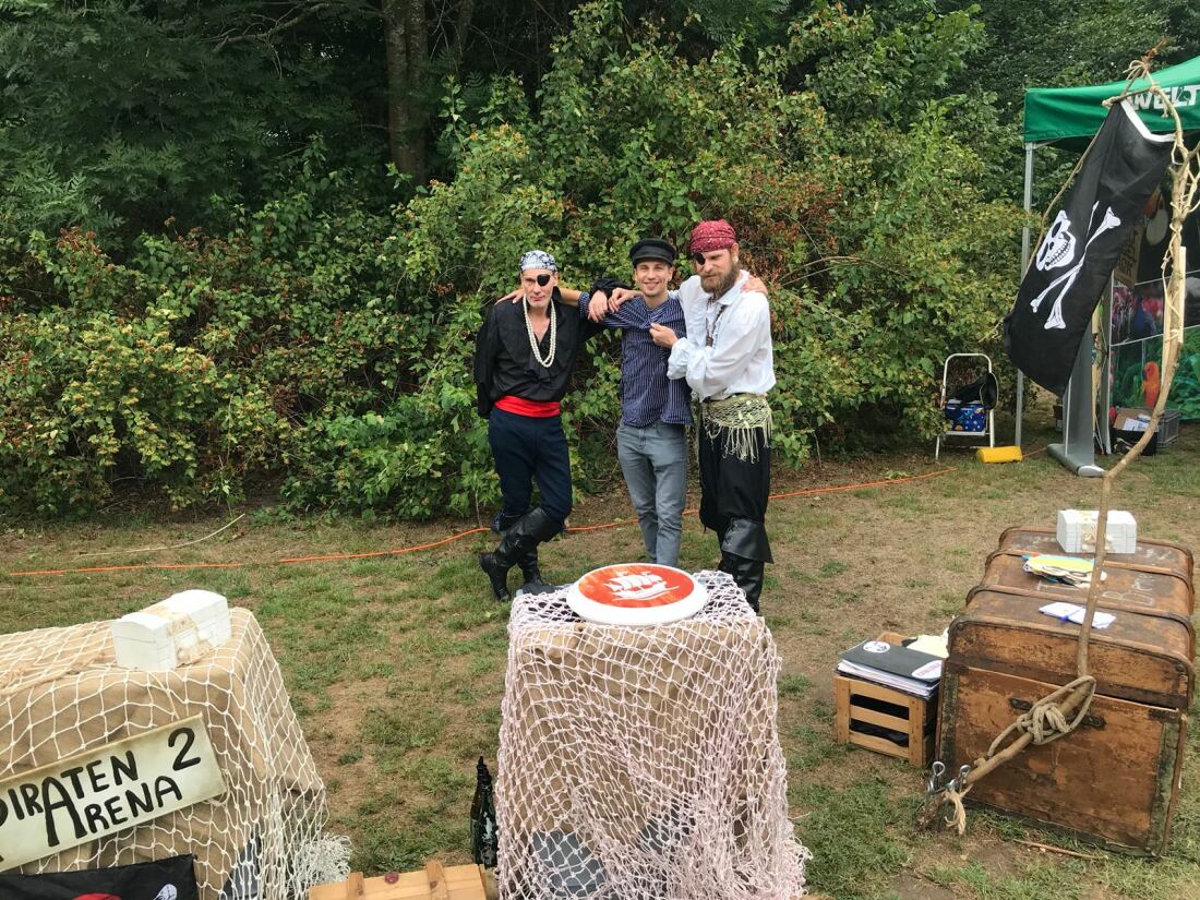 Piraten auf dem Kinderfest im Bürgerpark