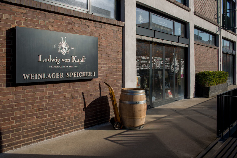 Weinlager Ludwig von Kapff im Speicher I Weinlager Ludwig von Kapff im Speicher I
