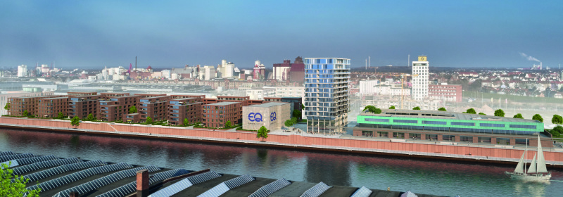 Visualisierung vom EuropaQuartier Visualisierung vom EuropaQuartier