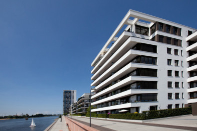 Wohngebäude "Panorama" in der Überseestadt Wohngebäude "Panorama" in der Überseestadt