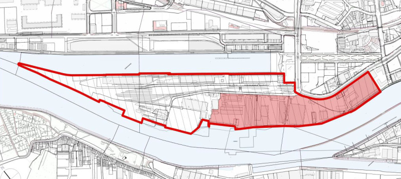 Plan Südseite Euroaphafen