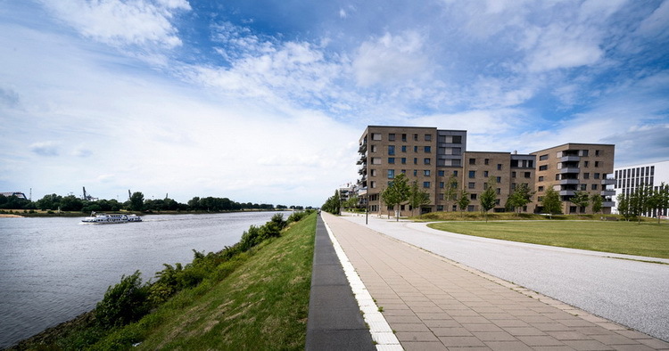 Die Überseepromenade Die Überseepromenade
