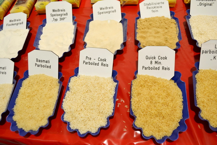 Reisvielfalt bei der Rickmers Reismühle