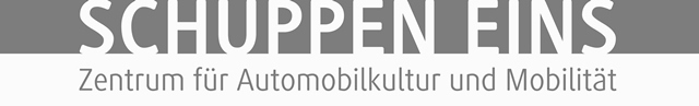 Logo vom Schuppen Eins - Zentrum für Automobilkultur und Mobilität Logo vom Schuppen Eins - Zentrum für Automobilkultur und Mobilität
