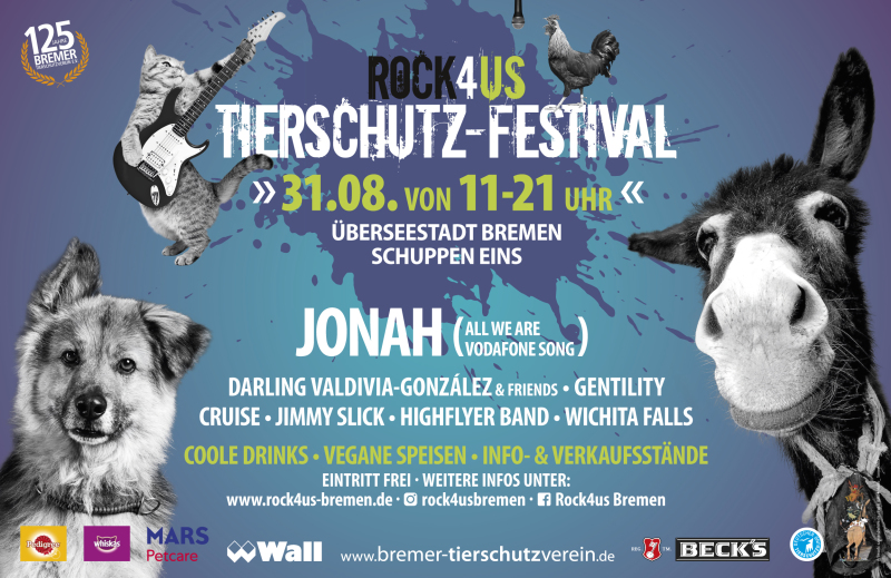 Infokarte zum Tierschutz-Festival in der Überseestadt Infokarte zum Tierschutz-Festival in der Überseestadt