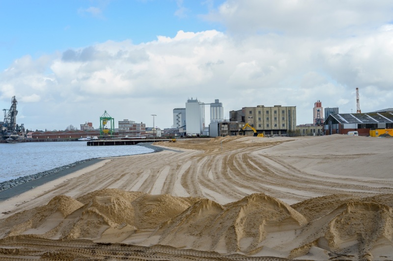Viel Sand am "Waller Sand" Viel Sand am "Waller Sand"