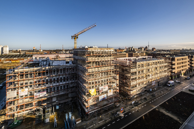 Baufortschritt am Cecilientor Baufortschritt am Cecilientor