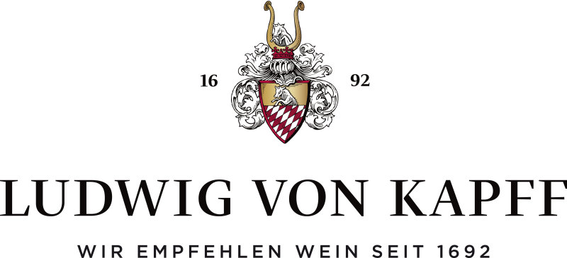 Logo des Weinhändlers "Ludwig von Kapff" Logo des Weinhändlers "Ludwig von Kapff"