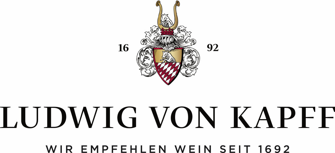 Logo des Weinhändlers "Ludwig von Kapff" Logo des Weinhändlers "Ludwig von Kapff"