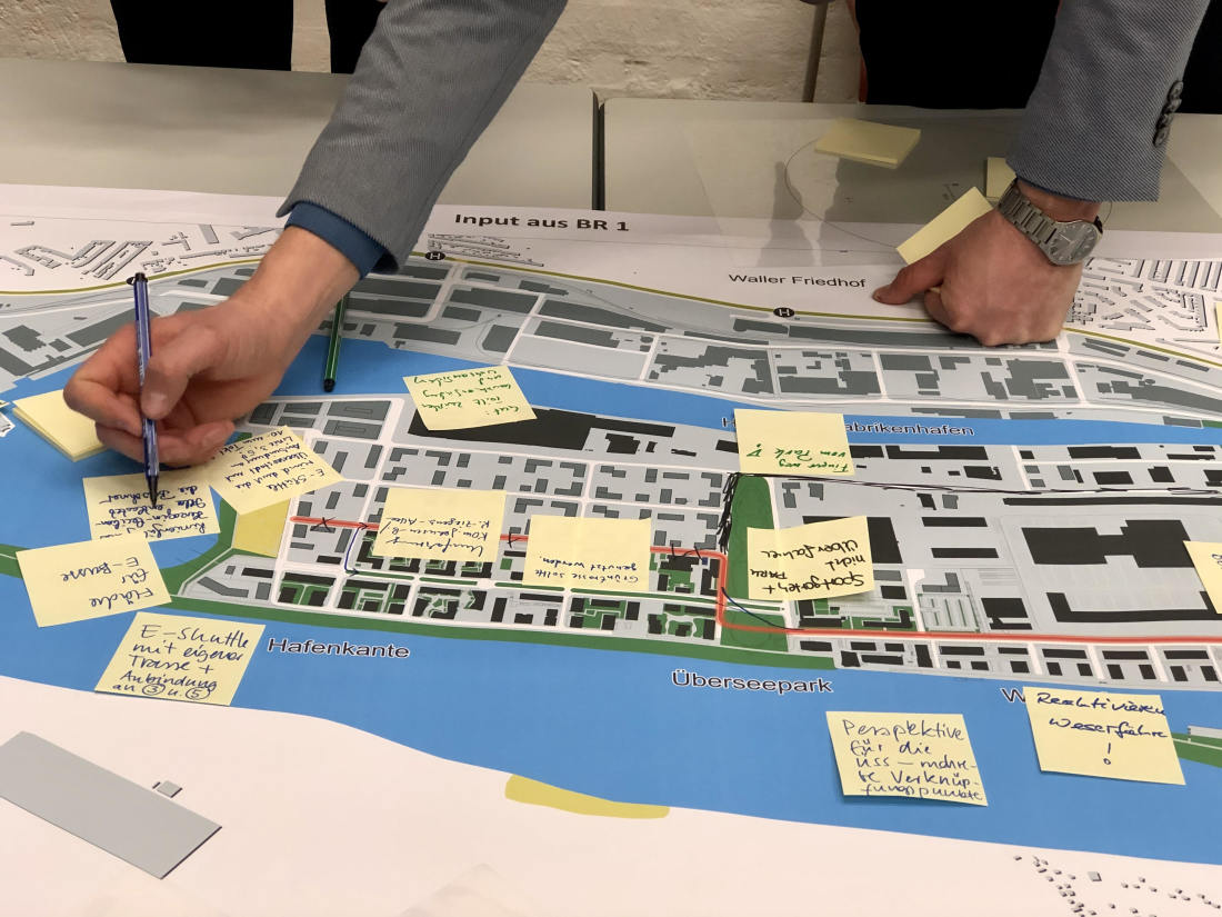 Öffentliche Beteiligungsrunde: Machbarkeitsstudie für Straßenbahn in der Überseestadt